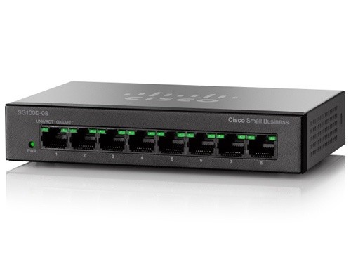 Коммутатор Cisco SB SG110D-08HP-EU
