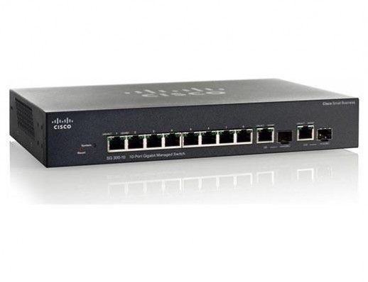 Управляемый коммутатор Cisco, 8 портов 10/100 Мб/с RJ-45 SF352-08MP-K9-EU