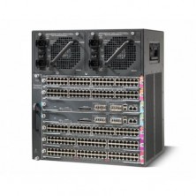 Коммутатор Cisco Catalyst, 96 x GE (PoE), 2 x SFP, 2 x SFP+, LAN Base WS-C4507RE+96V+