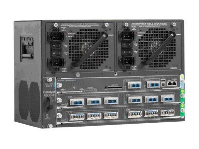 Коммутатор Cisco Catalyst, 48 x GE, 2 x X2, LAN Base WS-C4503E-S7L+48V+