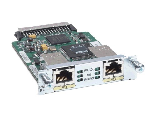 Интерфейсный HWIC модуль Cisco HWIC-2FE=