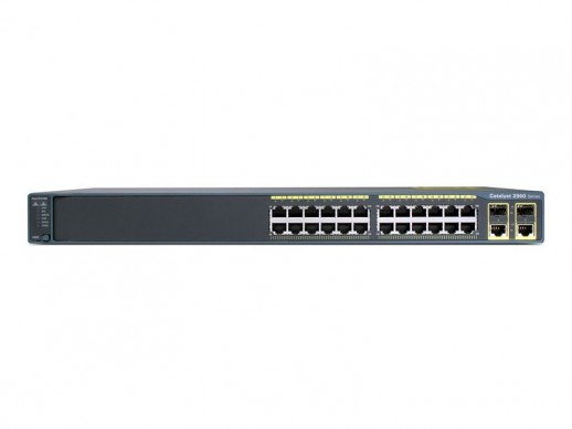 Коммутатор Cisco Catalyst, 24 x GE, 4 x SFP, LAN Base WS-C2960S-24TS-L