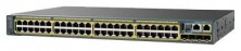 Коммутатор Cisco Catalyst, 48 x GE (PoE), 4 x SFP, LAN Base WS-C2960S-48FPS-L
