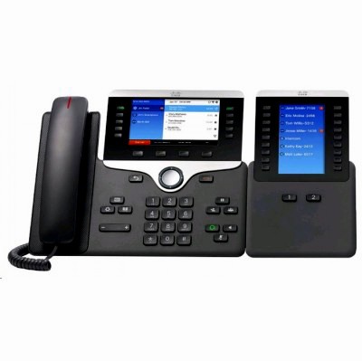 Конференц-телефон Cisco 8841 RU, 5 x SIP, 2 x GE, 5 LCD CP-8841-R-K9=