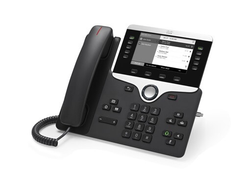 Конференц-телефон Cisco 8811, 5 x SIP, 1 x GE, 5 ч/б LCD CP-8811-K9=