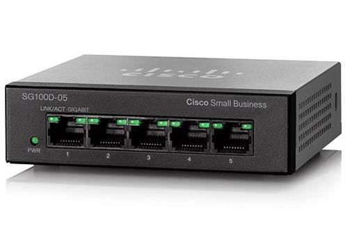 Коммутатор Cisco SB SG100D-05-EU