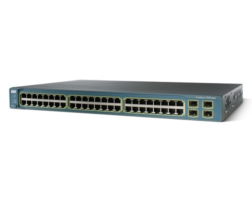 Коммутатор Cisco Catalyst, 48 x FE, 4 x SFP, IP Base WS-C3560-48TS-S