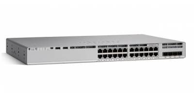 Коммутатор Cisco Catalyst, 24 x GE, PoE+, Network Advantage C9200-24P-A