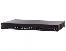 Коммутатор Cisco 550X, 20x10GE, 4 комбо-порта 10GE SX550X-24-K9-EU