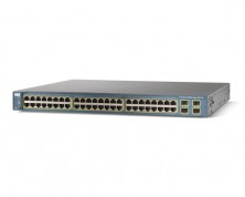 Коммутатор Cisco Catalyst, 48 x FE(PoE), 4 x SFP, IP Services WS-C3560-48PS-E