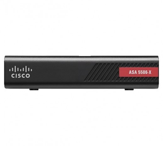 Межсетевой экран Cisco, 8 x GE, 50 IPSec, 3DES/AES, SP ASA5506-SEC-BUN-K9
