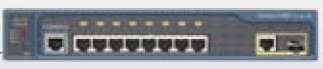 Коммутатор Cisco Catalyst, 8 x FE, 1 x GE/SFP, LAN Lite WS-C2960-8TC-S