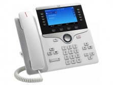 Конференц-телефон Cisco 8861, 5 x SIP, 2 x GE, 5 LCD, PoE, Белый CP-8861-W-K9=