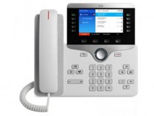 Конференц-телефон Cisco 8861, 5 x SIP, 2 x GE, 5 LCD, PoE, Белый CP-8861-W-K9=