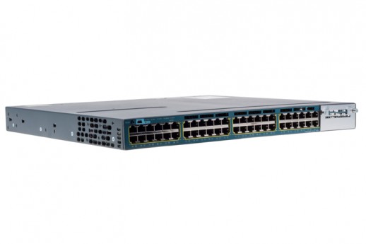 Коммутатор Cisco Catalyst 3560X, 48 x GE(UPoE), IP Base WS-C3560X-48U-S