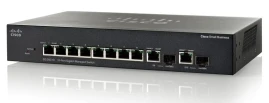 Коммутатор Cisco SG300-10