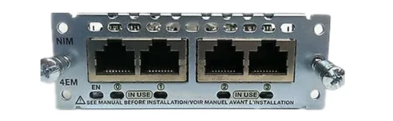 Модуль Cisco NIM-4E/M=