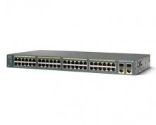 Коммутатор Cisco Catalyst, 48 x FE (PoE), 2 x GE, 2 x SFP, LAN Base WS-C2960-48PST-L-M