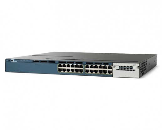 Коммутатор Cisco Catalyst 3560X, 24 x GE(UPoE), LAN Base WS-C3560X-24U-L