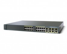 Коммутатор Cisco Catalyst, 24 x GE, 4 x GE/SFP, LAN Base WS-C2960G-24TC-L