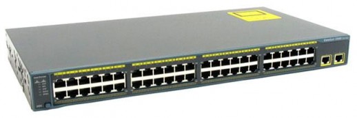 Коммутатор Cisco Catalyst, 48 x FE, 2 x GE, LAN Base WS-C2960-48TT-L