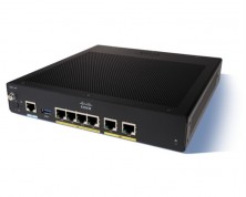 Маршрутизатор Cisco C927, WAN 1x 1 Гб/с, 1x VADSL, (Annex A), LAN 4x 1 Гб/с C927-4P