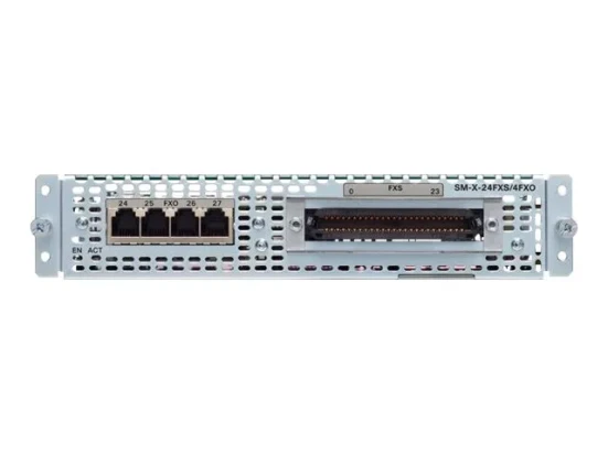 Модуль маршрутизатора Cisco SM-X-24FXS/4FXO