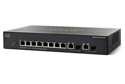 Коммутатор Cisco SB SF302-08MPP-K9-EU
