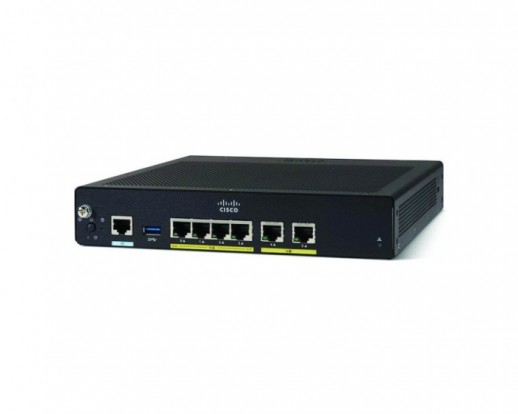 Маршрутизатор Cisco C931, WAN 2x 1 Гб/с, LAN 4x 1 Гб/с C931-4P