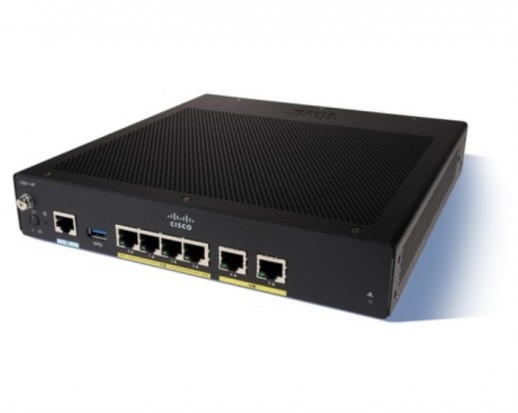 Маршрутизатор Cisco C931, WAN 2x 1 Гб/с, LAN 4x 1 Гб/с C931-4P