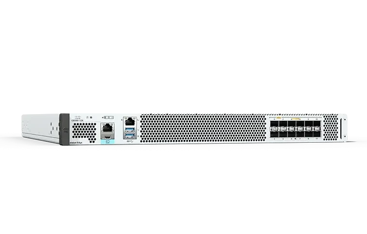 Маршрутизатор Cisco Catalyst 8500 up to 2.5X higher IPsec throughput than 2nd Gen QFP devices / Intel x86 CPU with 16 GB memory default (up to 64 GB memory) for high-speed control plane processes / options for 1GE, 10GE, 40GE, and 100GE ports / 16 GB defa
