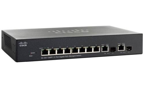Коммутатор Cisco SB SG300-10MPP-K9-EU
