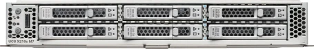 Серверный узел Cisco UCS X210c M7