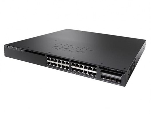 Коммутатор Cisco Catalyst 3650, 24xGE (PoE), 2xSFP, 2xSFP+, LAN Base WS-C3650-24PDM-L