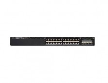 Коммутатор Cisco Catalyst 3650, 24xGE (PoE), 2xSFP, 2xSFP+, LAN Base WS-C3650-24PDM-L