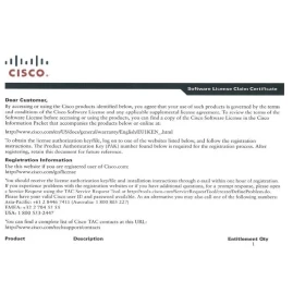 Лицензия Cisco L-LIC-CT8500-SP-1A