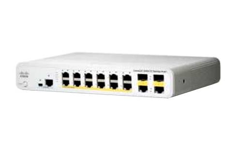 Коммутатор Cisco Catalyst, 12 x FE (PoE), 2 x GE/SFP, LAN Base WS-C2960C-12PC-L