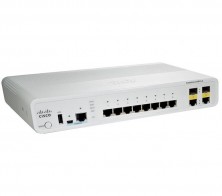 Коммутатор Cisco Catalyst, 8 x FE, 2 x GE/SFP, LAN Base WS-C2960C-8TC-L