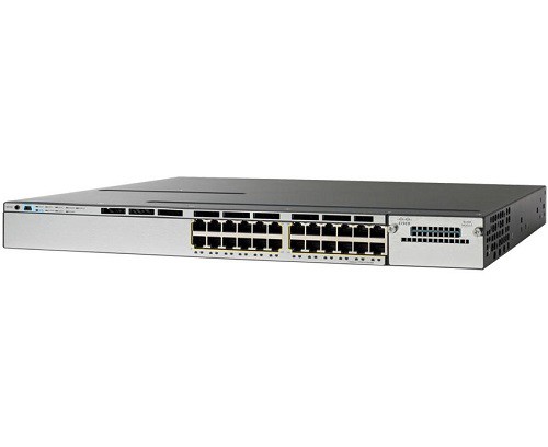 Коммутатор Cisco Catalyst, 24 x GE, IP Base WS-C3750X-24T-S
