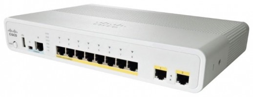 Коммутатор Cisco Catalyst, PD, 8 x FE, 2 x 1G, LAN Base WS-C2960CPD-8TT-L