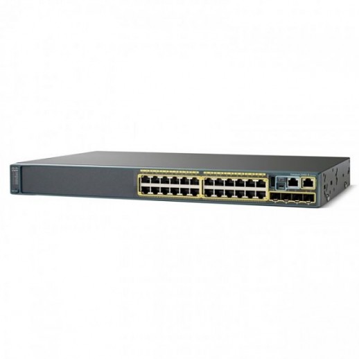Коммутатор Cisco Catalyst, 24 x FE, 2 x SFP, LAN Lite WS-C2960S-F24TS-S