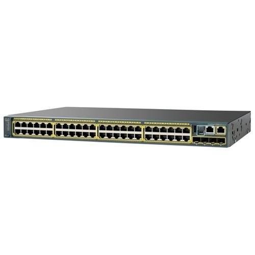 Коммутатор Cisco Catalyst, 48 x FE, 2 x SFP, LAN Lite WS-C2960S-F48TS-S