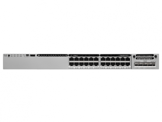 Коммутатор Cisco Catalyst, 24 x GE (PoE+), IP Services WS-C3850-24P-E