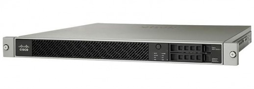 Межсетевой экран Cisco, 8 x GE, 2500 IPSec, 3DES/AES ASA5545-K9