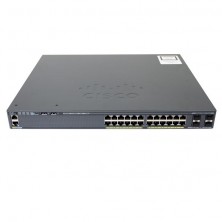 Коммутатор Cisco Catalyst, 24 x GE (PoE), 4 x 1G SFP, LAN Base WS-C2960X-24PS-L