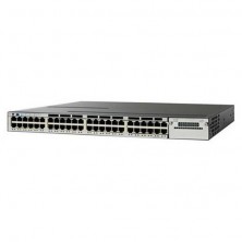 Коммутатор Cisco Catalyst, 48 x GE (PoE+), LAN Base WS-C3850-48F-L