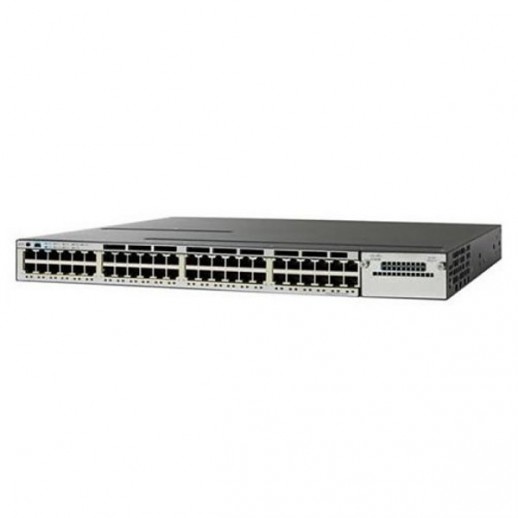 Коммутатор Cisco Catalyst, 48 x GE (PoE+), LAN Base WS-C3850-48F-L