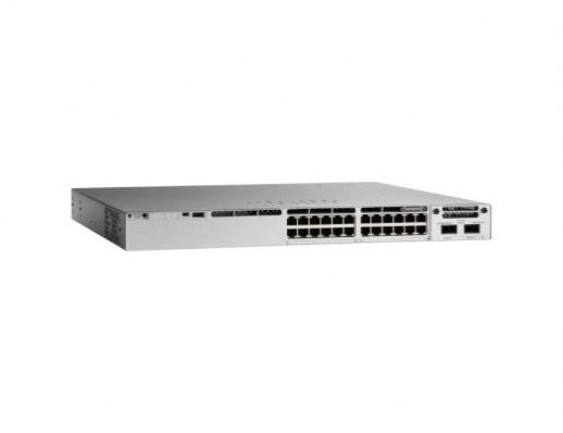 Коммутатор Cisco Catalyst 9300L, 24xGE (PoE), 4xSFP+, Network Essentials C9300L-24P-4X-E