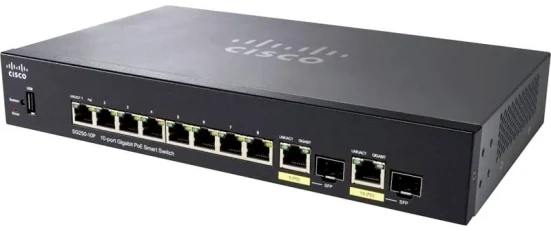 Коммутатор Cisco 250 Series SG250-10P