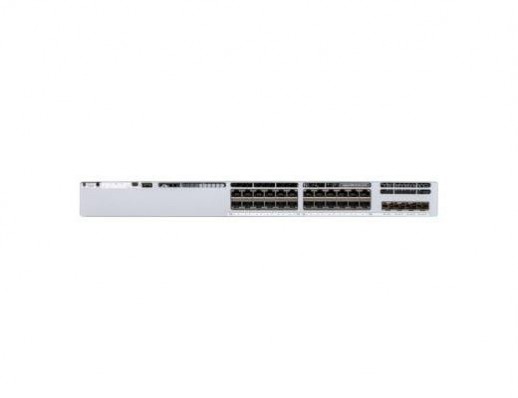 Коммутатор Cisco Catalyst 9300L, 24xGE (PoE), 4xSFP+, Network Advantage C9300L-24P-4X-A